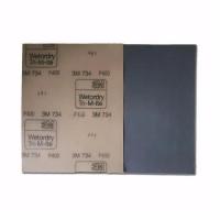 3M 734水砂纸，干湿两用纸基，110x140mm，400#，XH-0038-4868-2，50张/包