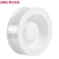 得力 33602 双面透明胶带透明 5cm*3m*1mm 1卷/盒