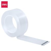 得力 33604 双面透明防水胶带 5cm*3m*2mm 透明色 1卷/盒