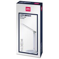 得力deli 4324 LED可充电台灯 白色