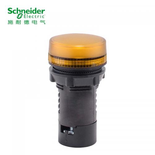 施耐德电气Schneider Electric XB2 黄色指示灯（220VAC），XB2BVM5LC10的倍数订货