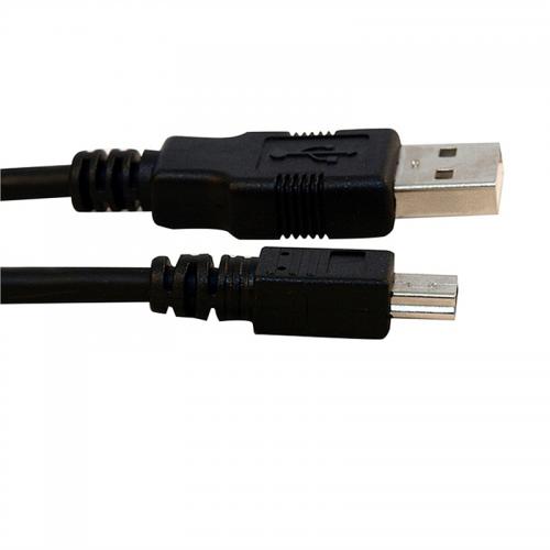 酷比客 LCCPUSBAMBK-3M USB2.0转接线A-MiniB 黑色