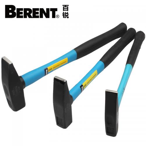 百锐 BT3148 纤维柄德式钳工锤 300g