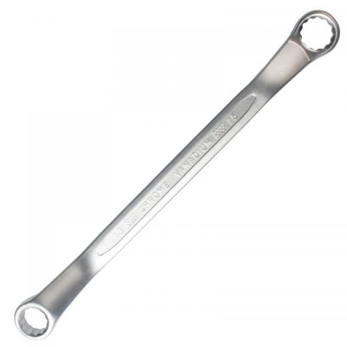 捷科 OFSF12-14 双梅扳手 12mm*14mm 亚光银色
