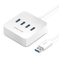绿联 30221 集线器 集线器USB3.0 HUB 4口 1.5米 白色