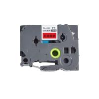 普贴 TZ3-421 9mm*8m  色带 红底黑字