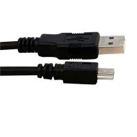 酷比客 LCCPUSBAMBK-3M USB2.0转接线A-MiniB 黑色
