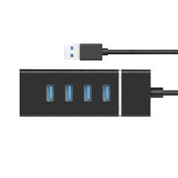 酷比客L-CUBIC LCHB29BK 四口HUB USB USB3.0 分线器 黑色