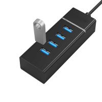 酷比客L-CUBIC LCHB29BK 四口HUB USB USB3.0 分线器 黑色
