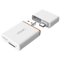 雷克沙（Lexar） LRW350U-BNNNC Type-C USB3.1双接口 多合一读卡器 白色