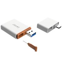 雷克沙（Lexar） LRW350U-BNNNC Type-C USB3.1双接口 多合一读卡器 白色
