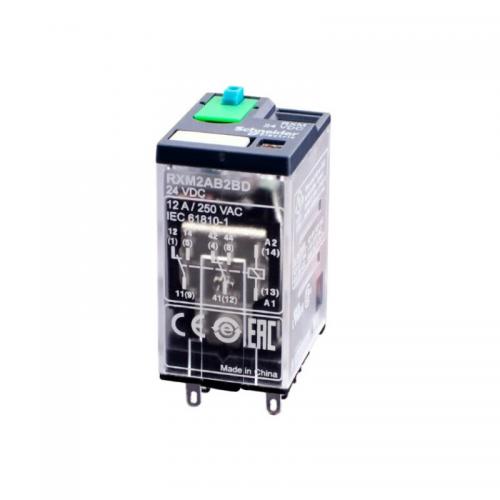施耐德 中间继电器 RXM2AB2BD 24VDC 单位：个