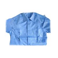 莱茵丝 夏装工作服套装 长袖上衣+下装 浅蓝色 单位：套