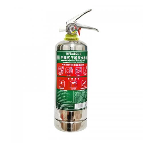 虎鲸安 手提式不锈钢干粉灭火器4kg MFZ/ABC4-II 单位：个