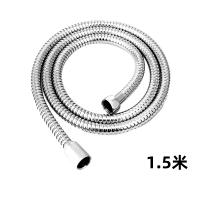 SONM 不锈钢双扣花洒软管 1500mm 银色 单位:根