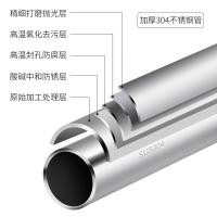 干诚 304不锈钢晾衣架 双杆2100*60*20mm 单位：套