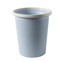 干诚 PP塑料纸篓11L 23.5*25cm 蓝色 单位：个