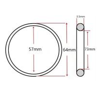 干诚 丁腈橡胶O型密封圈 内径57*3.5mm 单位：个