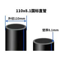 华亚 PE热熔对接管件 110*8.1mm 单位：米