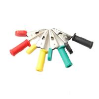 SONM DCC电力测试鳄鱼夹 开口10mm 20A 红黑黄绿色可选 单位：个