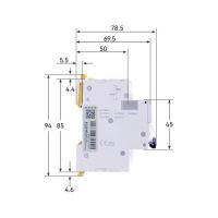 施耐德 小型断路器 iC65N 3P D50A 单位：个