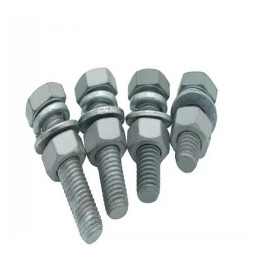 安赛瑞 外六角螺栓套装 M12*60mm 热镀锌 8.8级 100只 单位:套