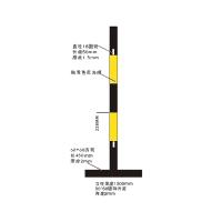 峰盟 镀锌方管立柱 H=1200mm 不含围栏 单位: 千克