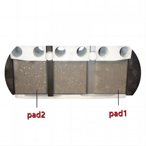 ICP 偏航摩擦片 ICP-CA0120-S/FCHM120 Pads FTL146 452.5*138*18 单位:个