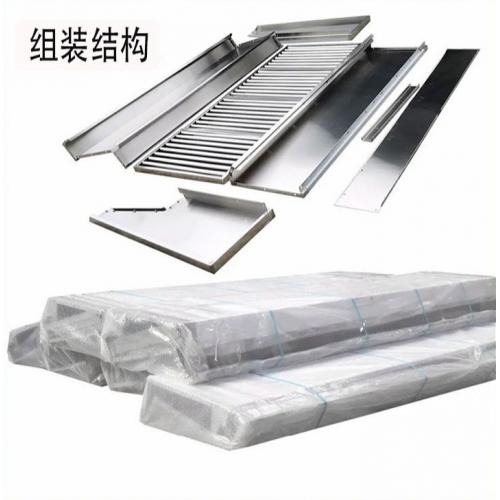 金佰特 PYZ390 不锈钢明档区方形排烟罩3900*1200*500mm