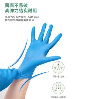 SATA 3.5g经济型一次性丁腈手套 SF0603 L号 100支/盒 单位：盒