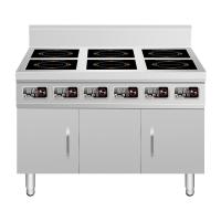 摩力斯 MLS-BZL-2.5kW*4kW 电磁六头节能煲仔炉1200*900*800+150mm