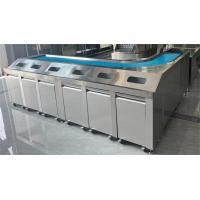 金佰特 SC330-490 不锈钢洗碗机传输带收残柜3300+4900*350*920mm
