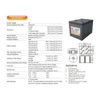 RUZET 充电电池 2TPG2500H-2V-2500AH 单位：台