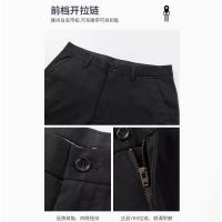 安亦健 定制黑色男士商务休闲裤工作服 XL 单位:件