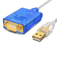 胜为 USB转RS232串口线 9针com口转换调试线 支持考勤机收银机标签打印机 UDC-2023 1米