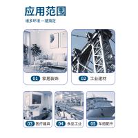 千鉴思 8.8级碳钢发黑六角螺栓平垫螺母套装（1螺栓+1螺母+2平垫） M24*110 20组/包