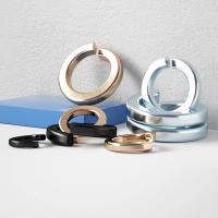 千鉴思 Q235碳钢弹簧垫片 M30 宽度约6.2mm 厚度约6.1mm 发黑 50个/件