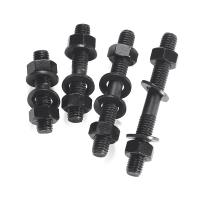 千鉴思 碳钢8.8级发黑双头螺栓 M36*320（1螺栓+2螺母+2平垫）5套/件