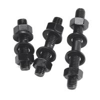 千鉴思 碳钢8.8级发黑双头螺栓 M36*320（1螺栓+2螺母+2平垫）5套/件