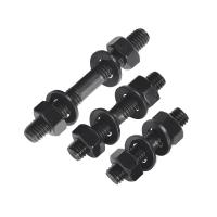 千鉴思 碳钢8.8级发黑双头螺栓 M36*320（1螺栓+2螺母+2平垫）5套/件