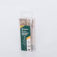 戈赛特 高速钢全磨制镀钛麻花钻 6.0MM 10只/件