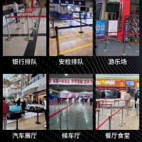千鉴思 201不锈钢伸缩带隔离柱 2000*900mm 不锈钢原色 单位：根