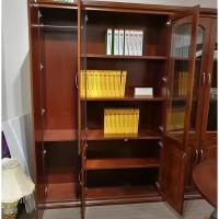盛誉尚华 木质文件柜 900*420*2200 优质E1级中密度纤维板 胡桃色 单位：张