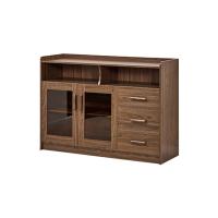 盛誉尚华 茶水柜 SY-1803 1200×900×400mm 环保密度板材 胡桃木色 单位：张