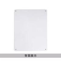 千鉴思 铝合金安全标志牌(禁止穿化纤服装)国标安全标识警示标牌250×3