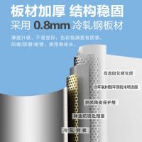 盛誉尚华 办公桌 高750*宽1600*深700mm 冷轧钢+防火板 灰白色 单位：张